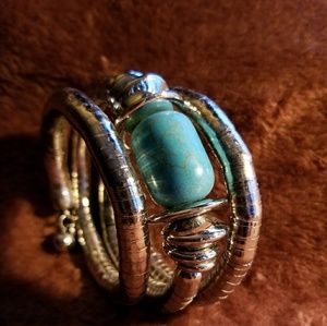 TURQUOISE WRAP AROUND BRACELET